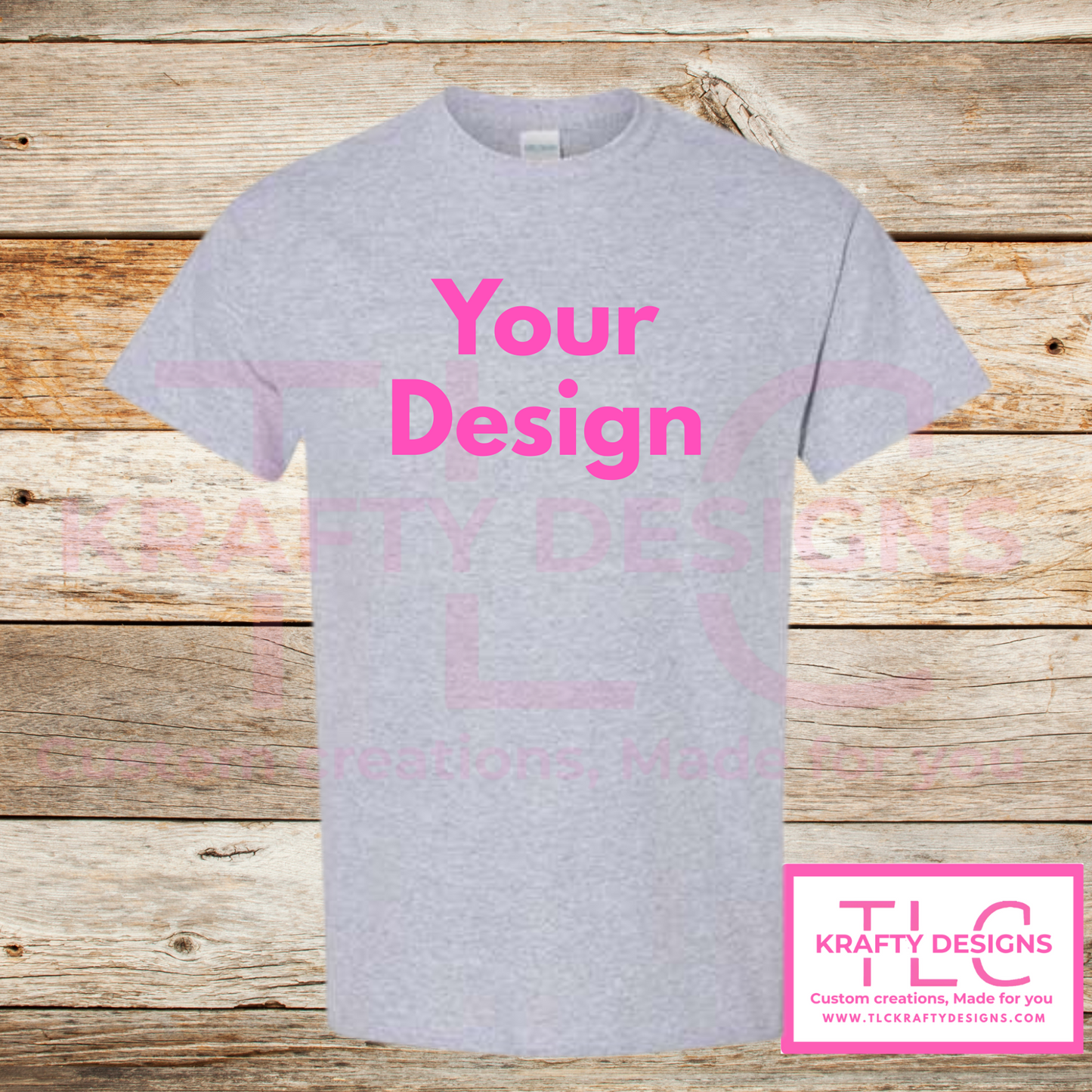 Customizable T-Shirts -Add your Design