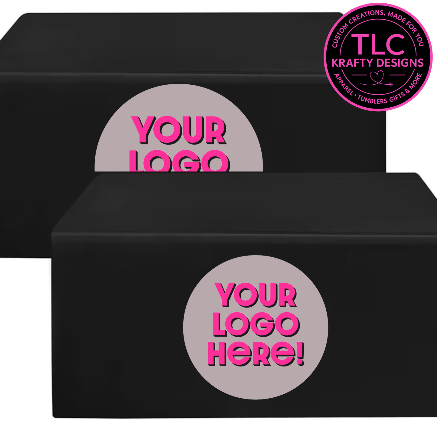 Custom Branded Tablecloths : Event and Vendor Display - Personalized Business Swag