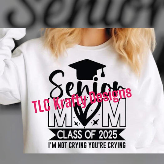 Senior Mom Class of 2025 | Tanks, Tees, and Long Sleeves