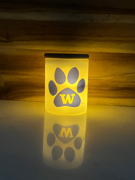 Paw Print Candle/Trinket Holder