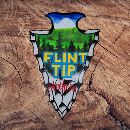 Flint Tip Archers Yard Flag – Outdoor Archery Decor
