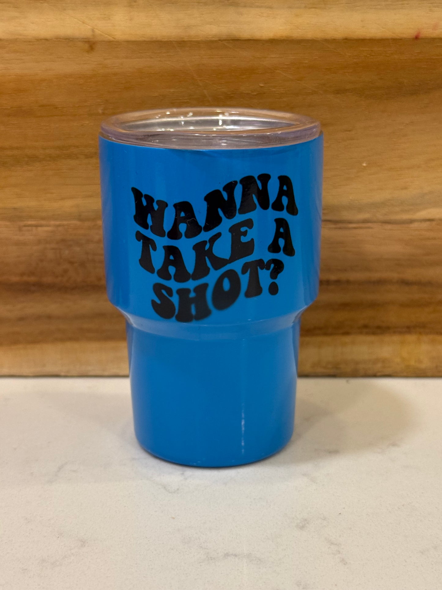Wanna take a shot ? 3oz mini shot glass