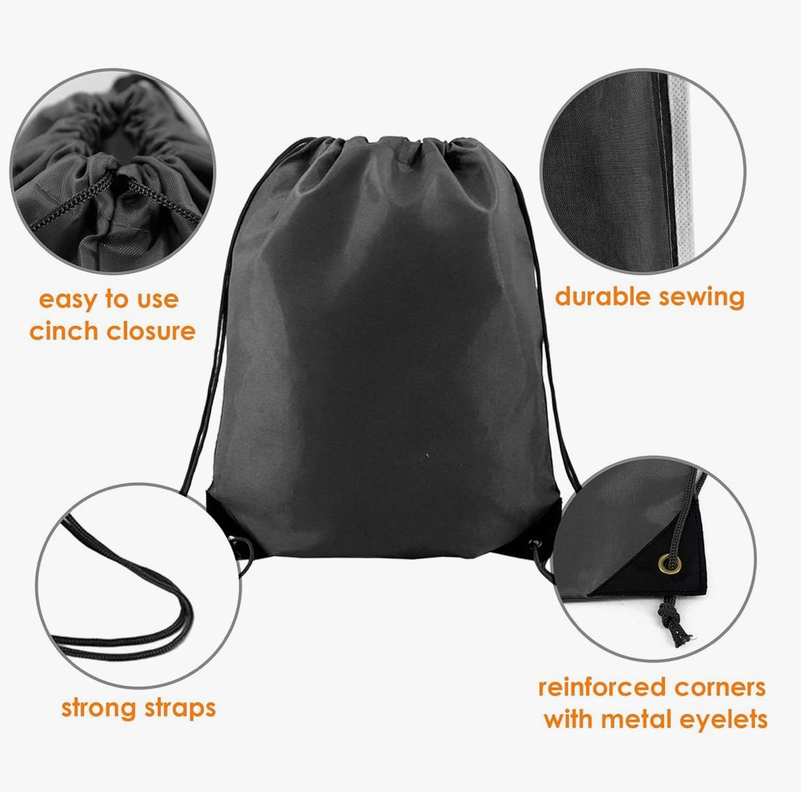 Eat, Sleep, Basketball, Repeat Motivational alongside a spirited basketball graphic Dynamic drawstring bag