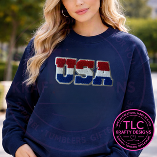 USA Chenille Patch Design – Patriotic Patch Apparel
