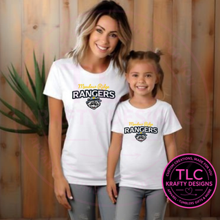 Meadow Ridge Rangers Small Center Mascot Apparel - Meadow Ridge Spirit Wear