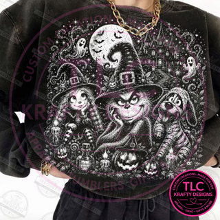 Spooky Witch Friends Design – Spooky Season Apparel