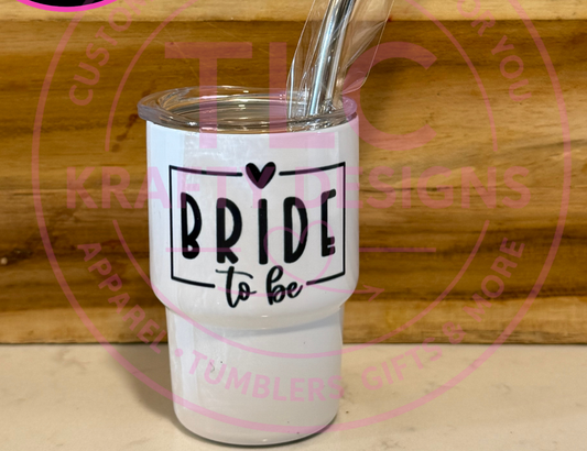 Bride-to-Be 3oz Shot Glass Tumbler - Bachelorette Vibes Tumbler CK