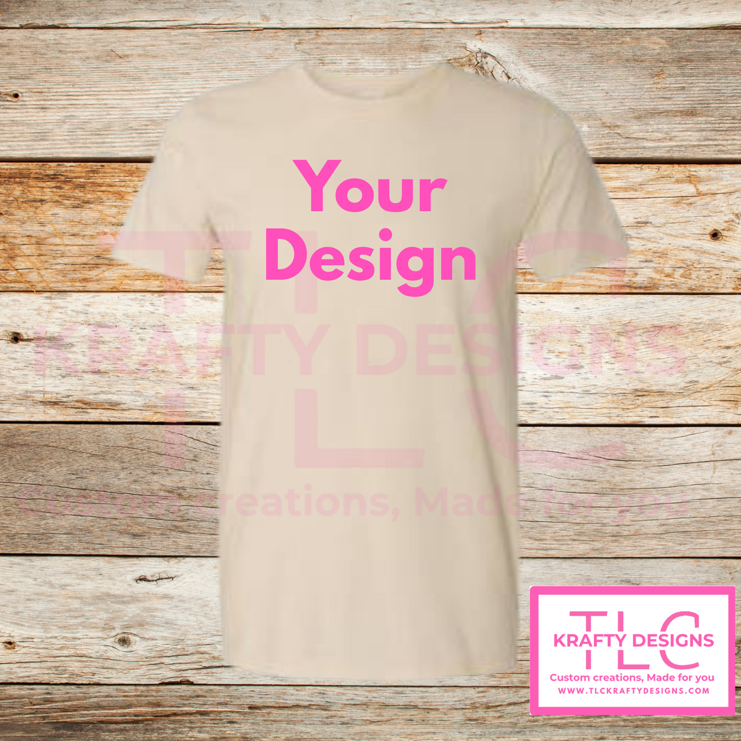 Customizable T-Shirts -Add your Design