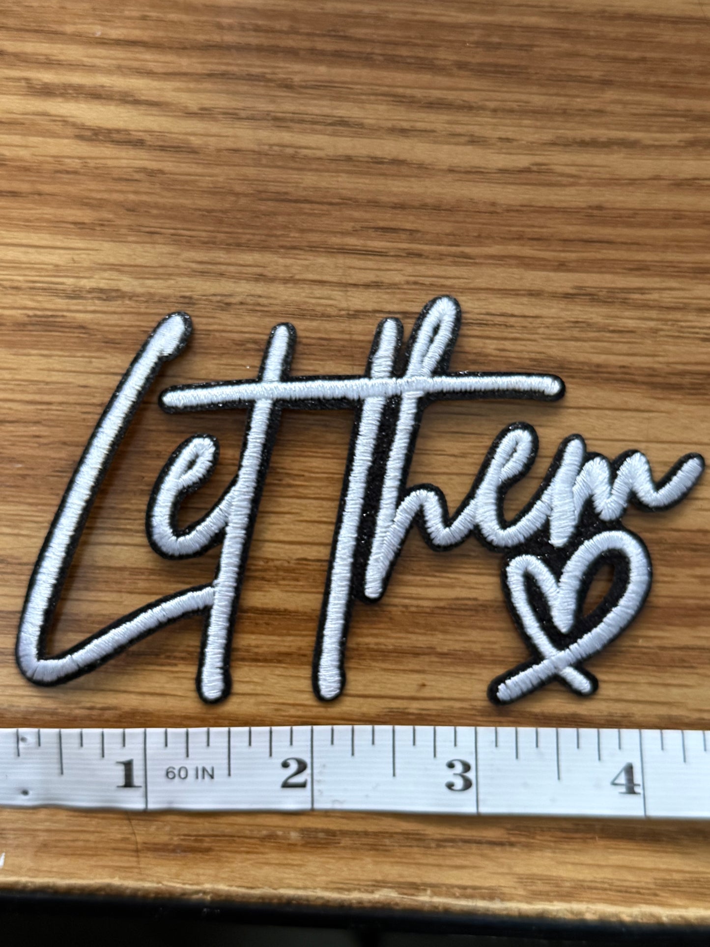 “Let Them” Foam Trucker Hat – Embroidered Patch Hat