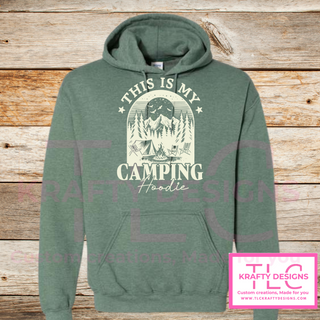 This Is My Camping Hoodie – Unisex Outdoor Adventure Sweatshirt