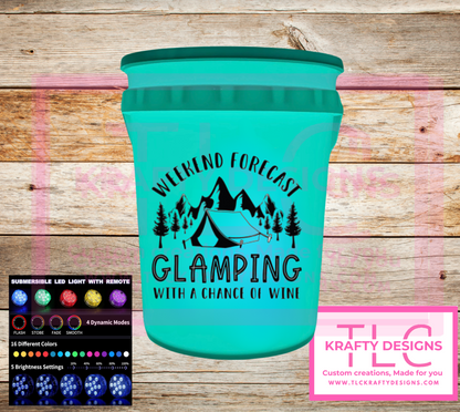 Weekend Forecast: Glamping with a Chance of Wine – Light-Up Bucket (2 or 5 Gallon)