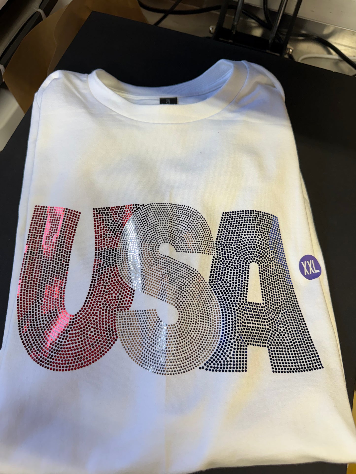 USA Spangle T-Shirt - Ready To Ship