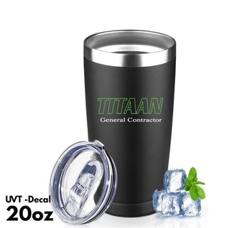Titaan General Contractor Branded UVT Drinkware Collection