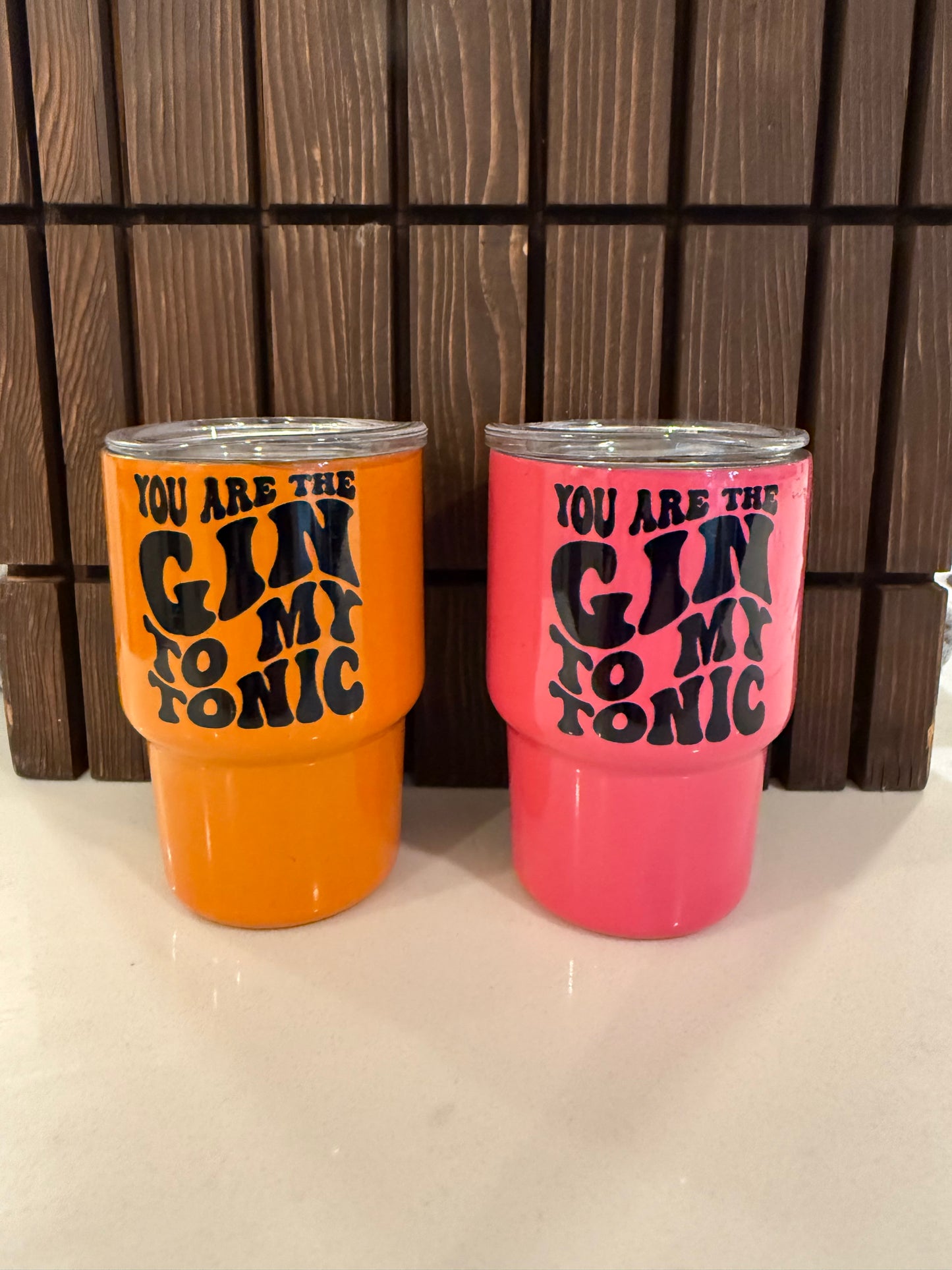 You are the gin to my Tonic 3oz mini shot glass