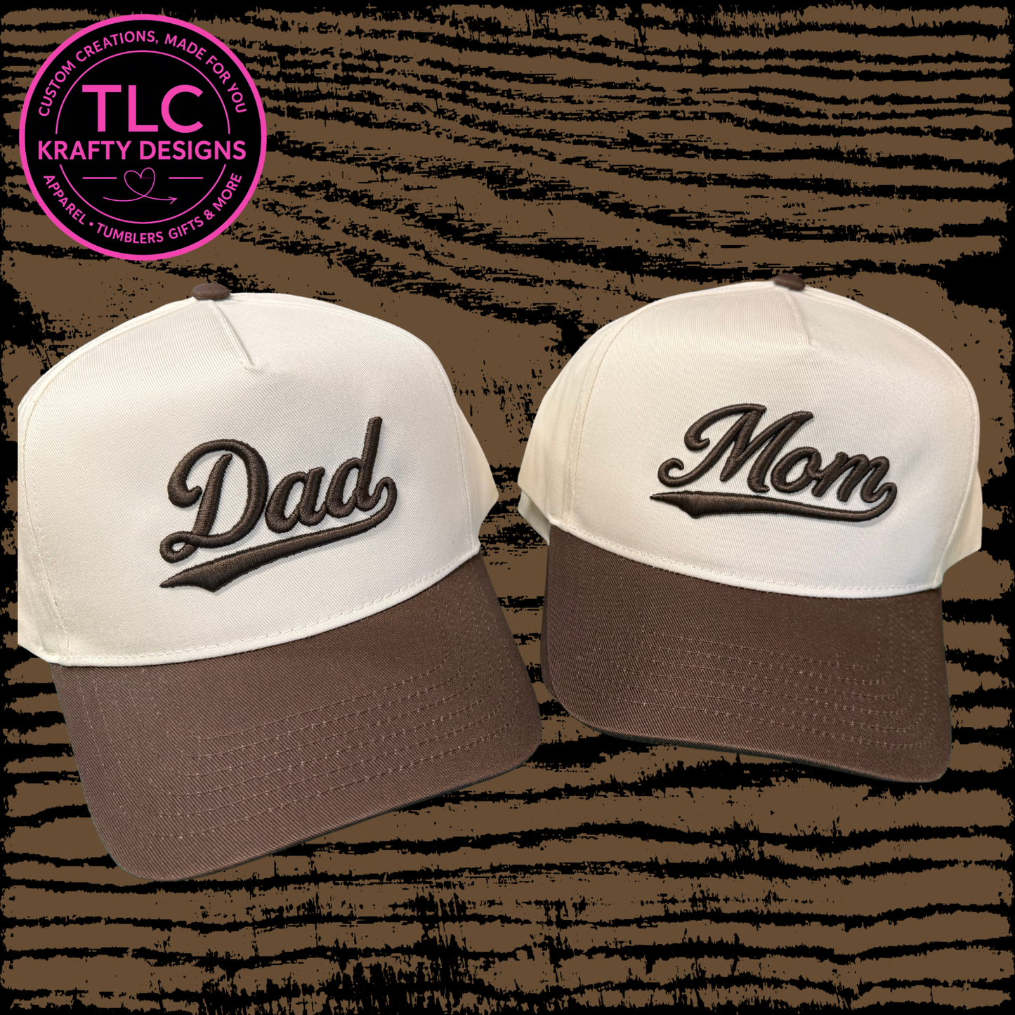 Mom Script Embroidered Hat