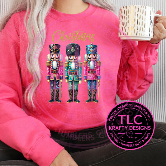 🎄Pink and Green Nutcracker T-Shirt