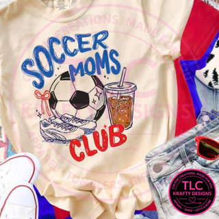 Soccer Moms Club Design – Soccer Vibes Apparel