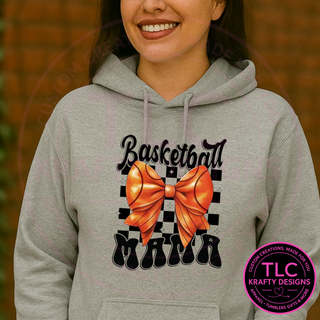 Basketball Mama Bow Apparel - Basketball Mama Design