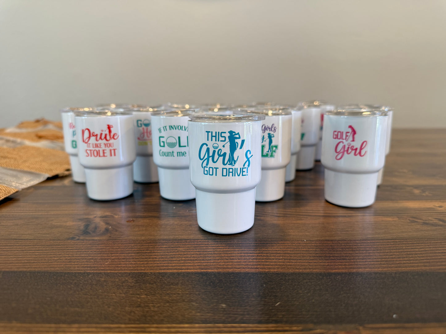 Personalized 3oz Mini Shot Glasses