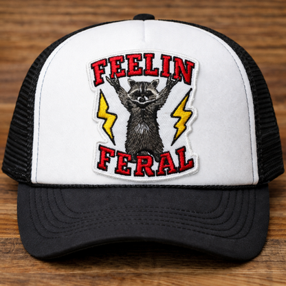 Feelin’ Feral Embroidered Hat Patch