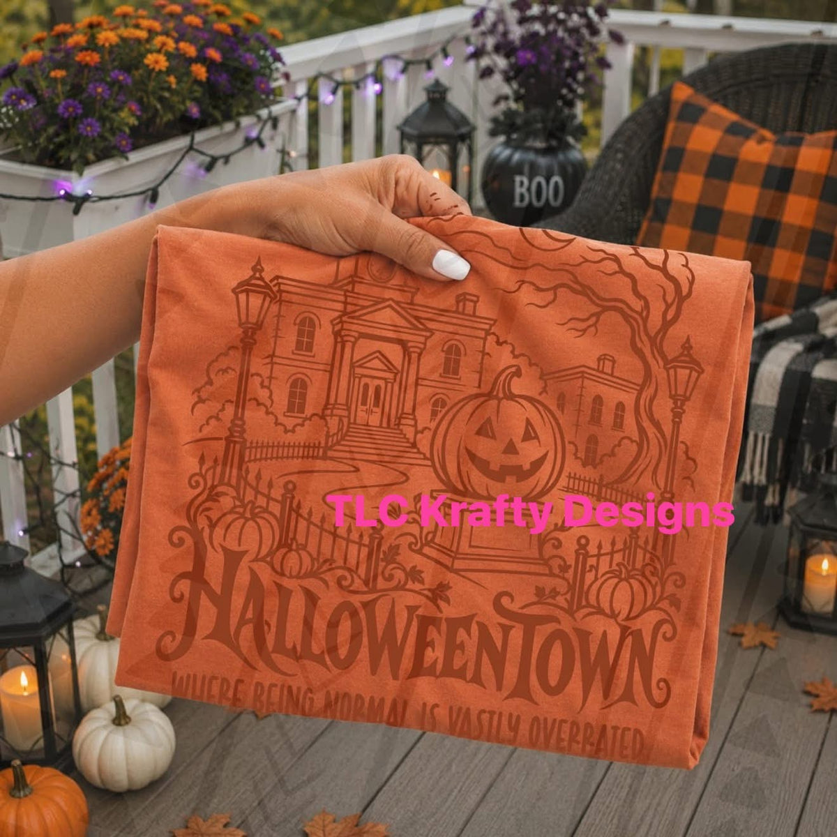 Halloween Town Shirt or Sweatshirt – Spooky Fall Graphic Apparel