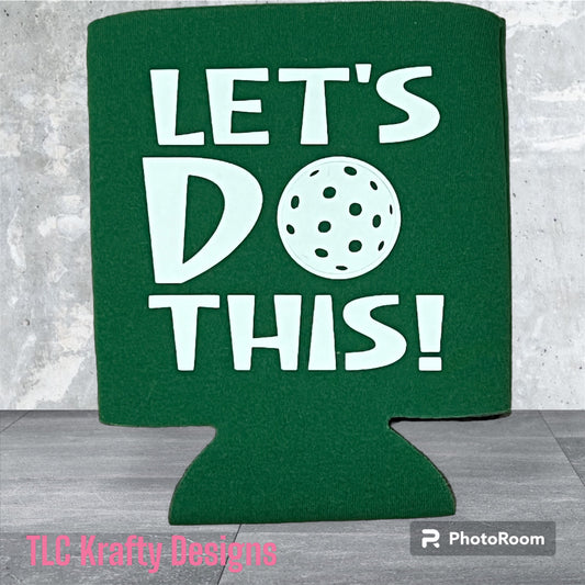 Let’s do this! (Golf) customized standard Koozie Can Cooler