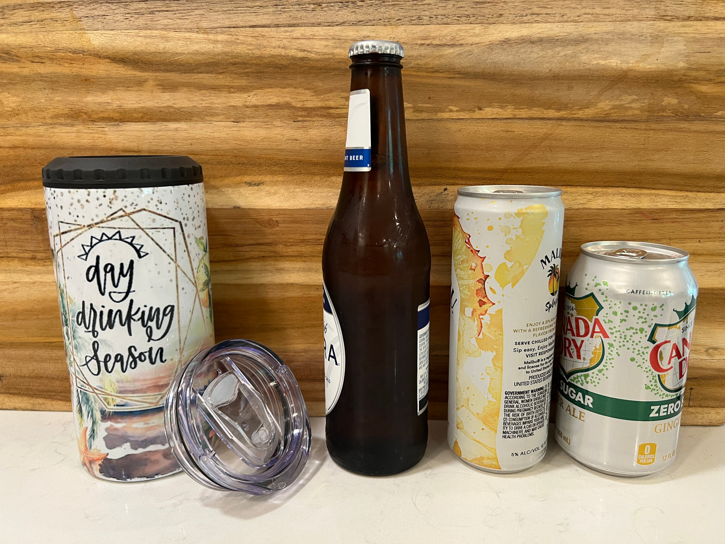 Day Drinking Season 16oz/ 4 in 1 Can/Bottle Cooler