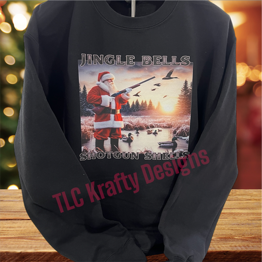 Santa’s Shotgun Holiday Sweatshirt