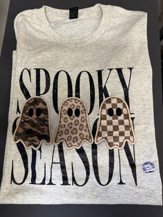 Spooky Season Ghost Trio — Heathered Oatmeal