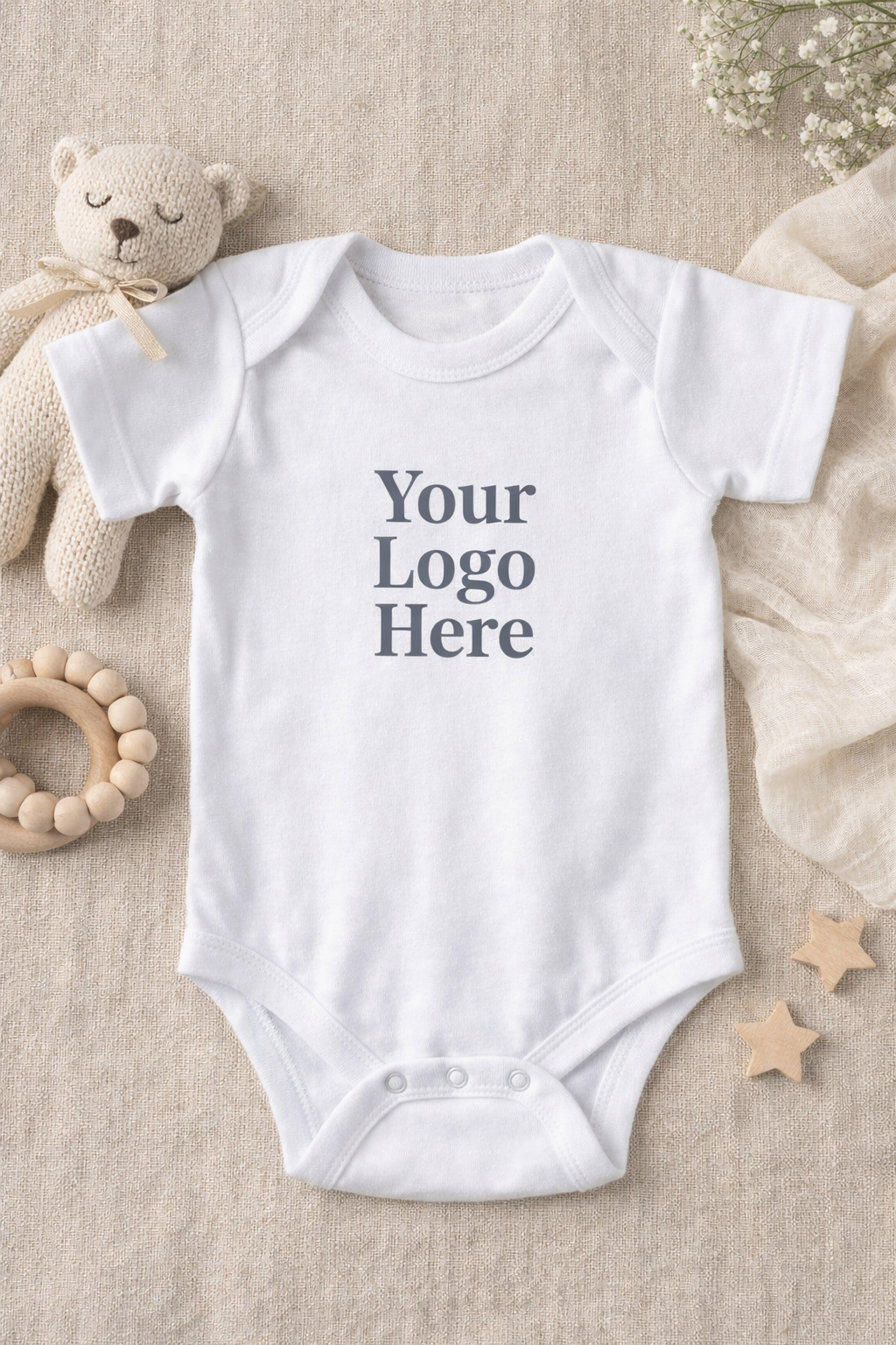 Custom Baby Onesie – Personalized Name, Business Logo, or Custom Design