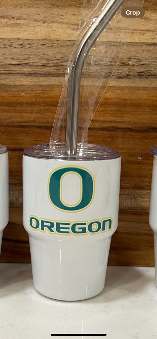 Oregon Ducks 3oz Shot Glass