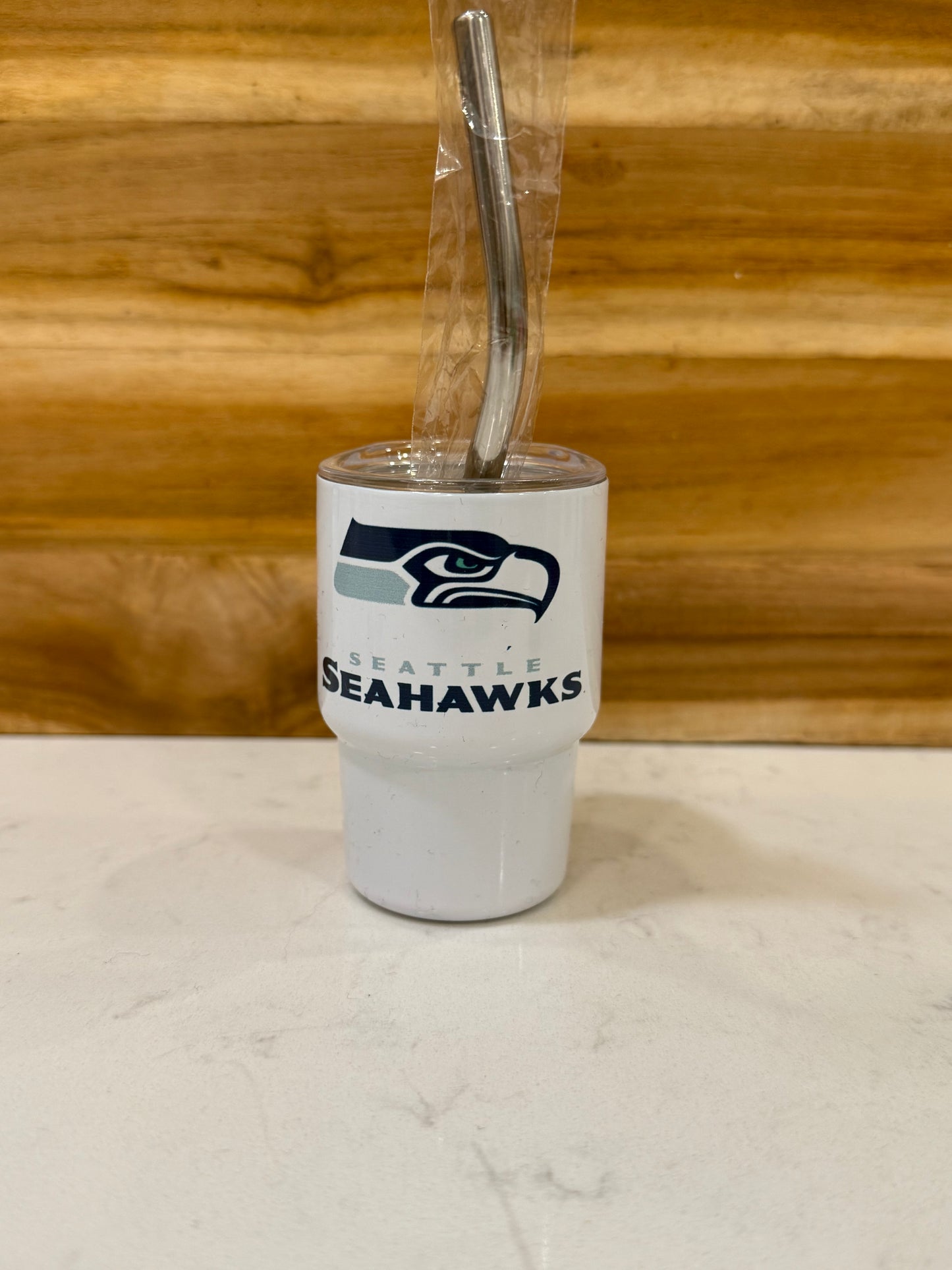 Seattle Football 3 ounce mini shot glass