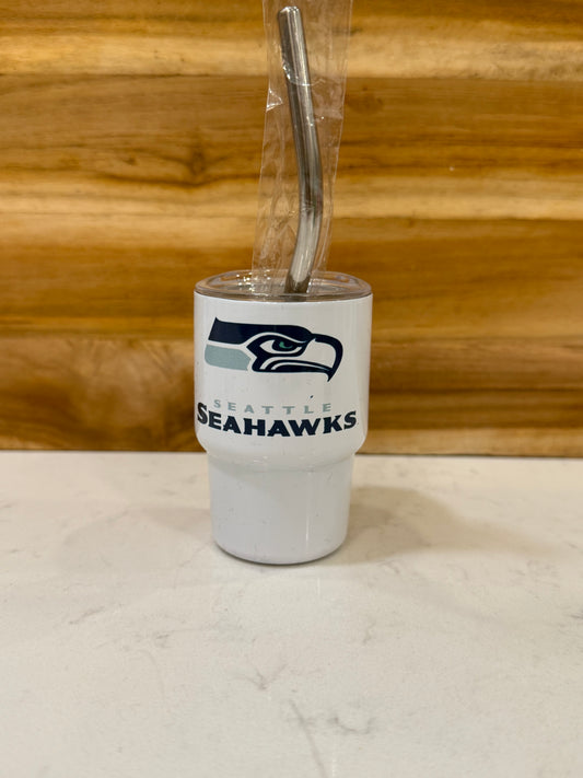 Seattle Football 3 ounce mini shot glass