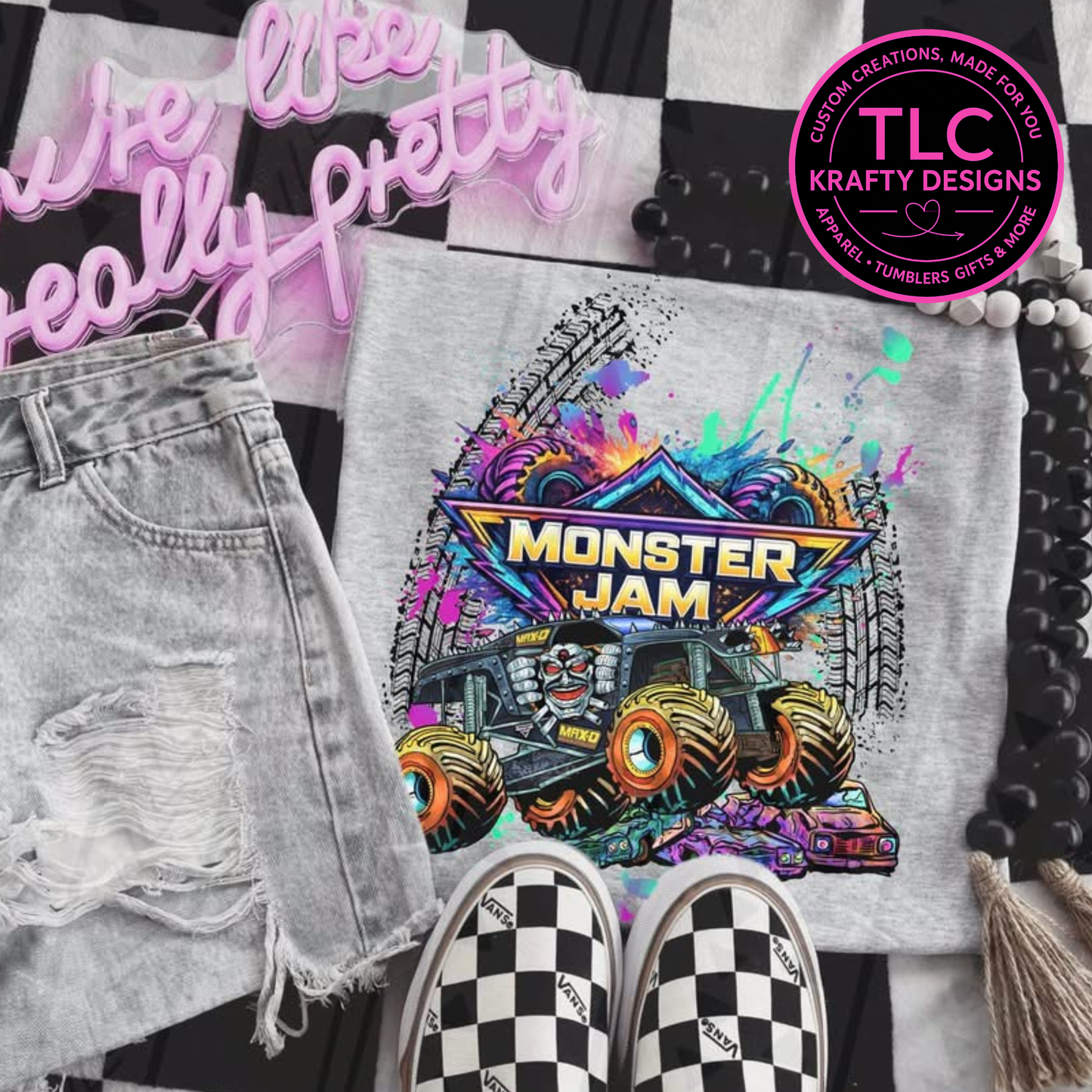 SUV-Style Monster Truck Apparel - Monster Truck Vibes