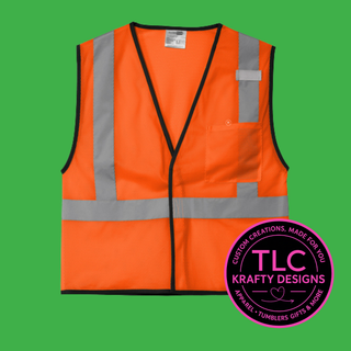 GarageExperts Safety Vest – American Flag or USA Map Flag Option
