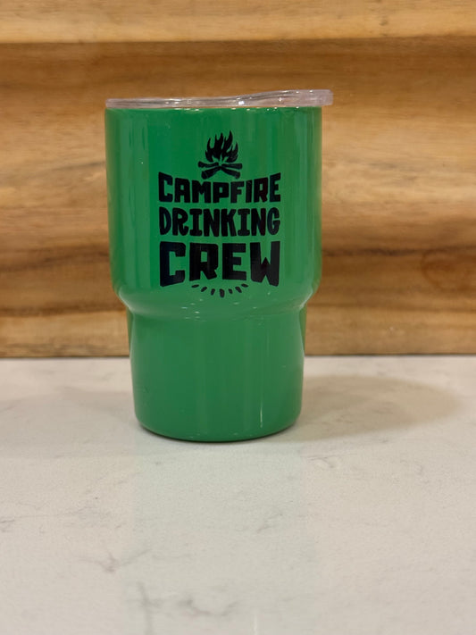 Campfire drinking crew 3 ounce mini shot glass