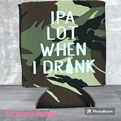 IPA lot when I drink Koozie Slim & Standard Can Cooler