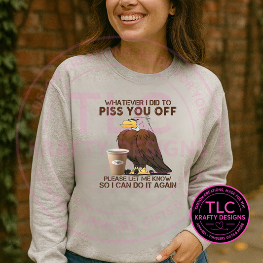 Funny Eagle Coffee Shirts, Long Sleeves, and Tanks – Bold and Humorous Apparel