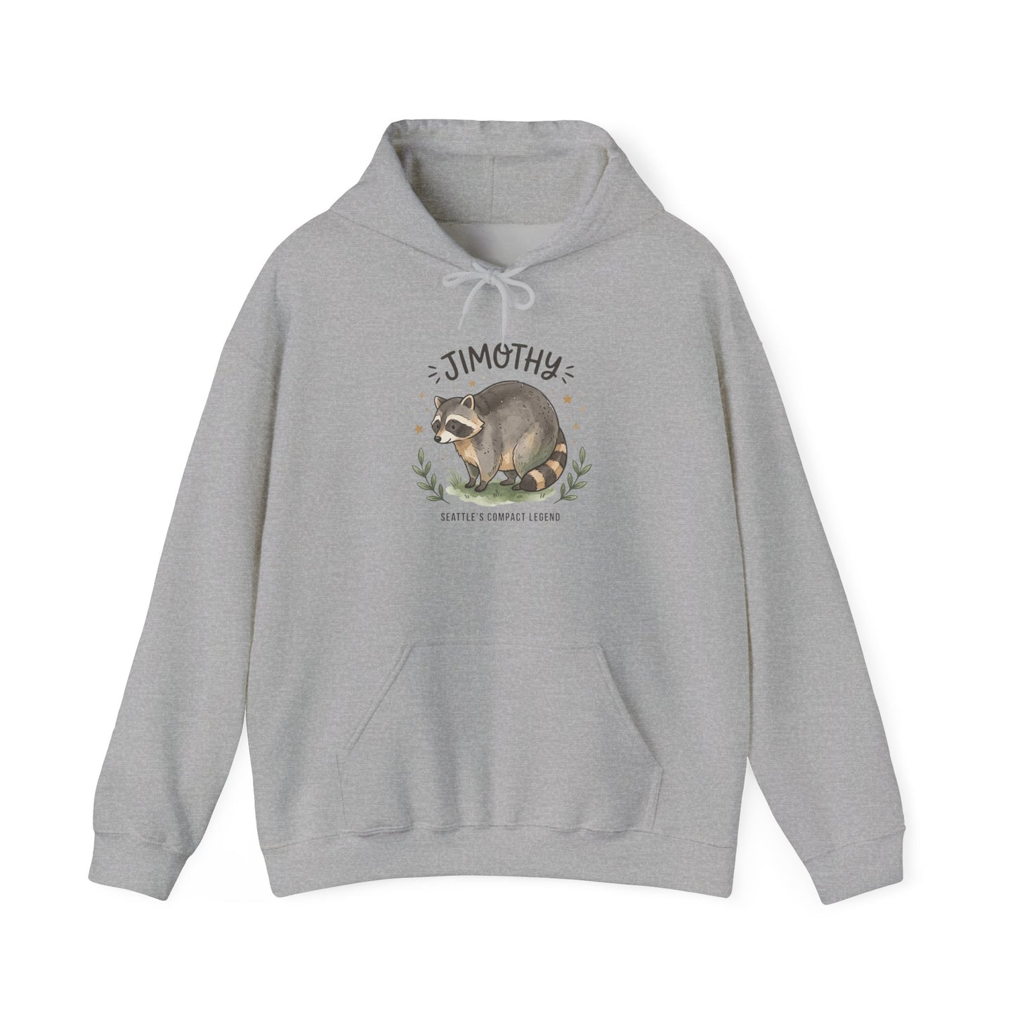 Compact Seattle Raccoon Hoodie | Jimothy-inspired, Wholesome Meme Wildlife