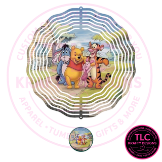 Pooh And Friends Wind Spinner Collection - Outdoor & Garden Decor