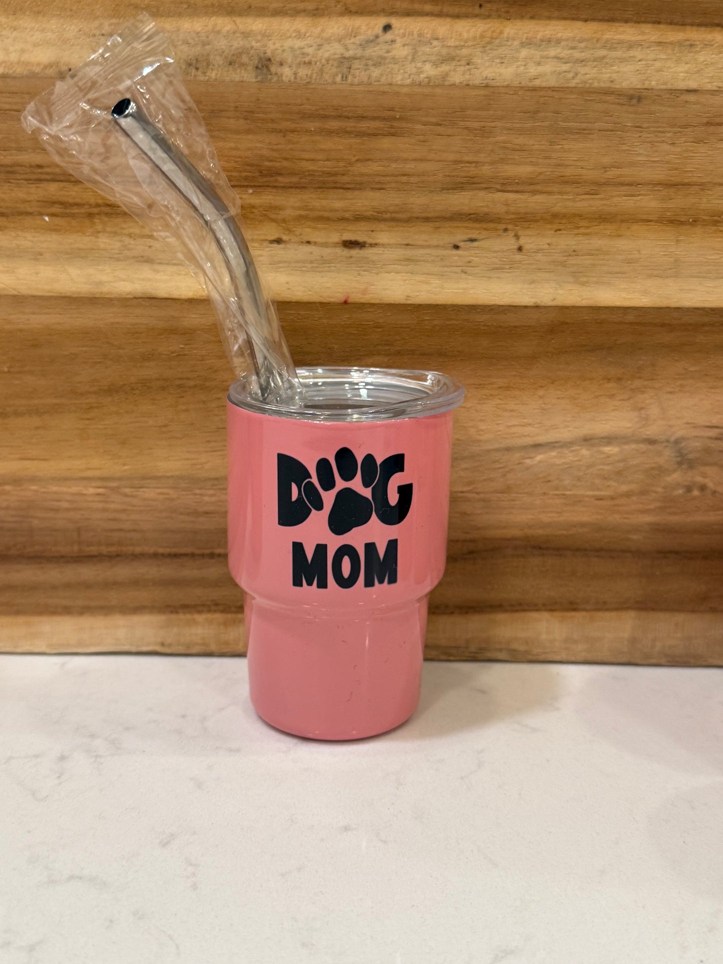 Dog Mom 3oz mini shot glass