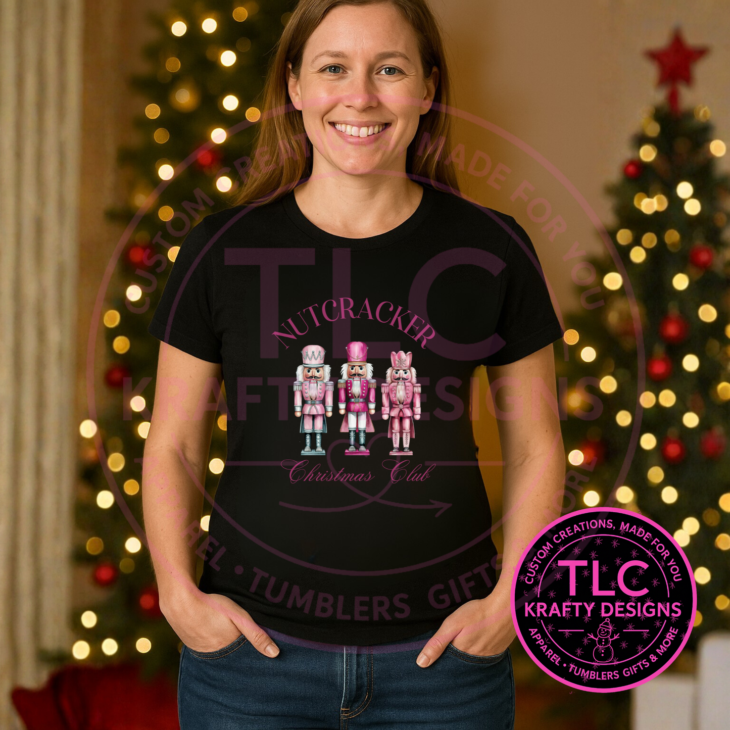 🎄 Nutcracker Christmas Club T-Shirt - Festive Christmas Long or Short Sleeve Tee CK