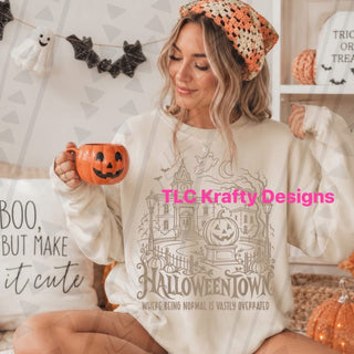 Halloween Town Shirt or Sweatshirt – Spooky Fall Graphic Apparel