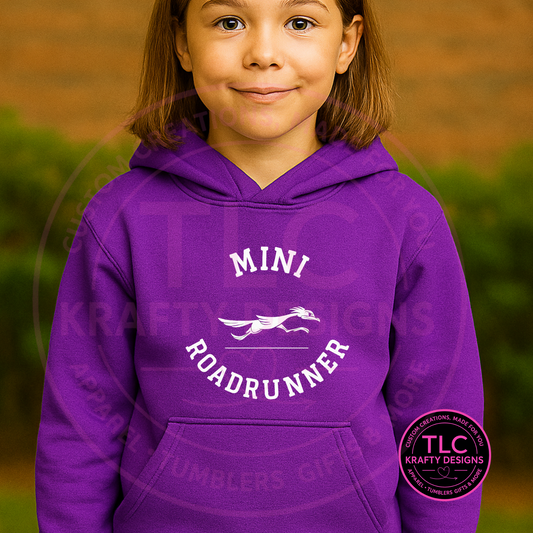 Mini Roadrunner Hoodie – Renton Park Spirit Wear for Kids