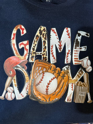 Game Day Baseball Sweatshirt – Custom Sports Fan sweatshirt for Moms & Fans