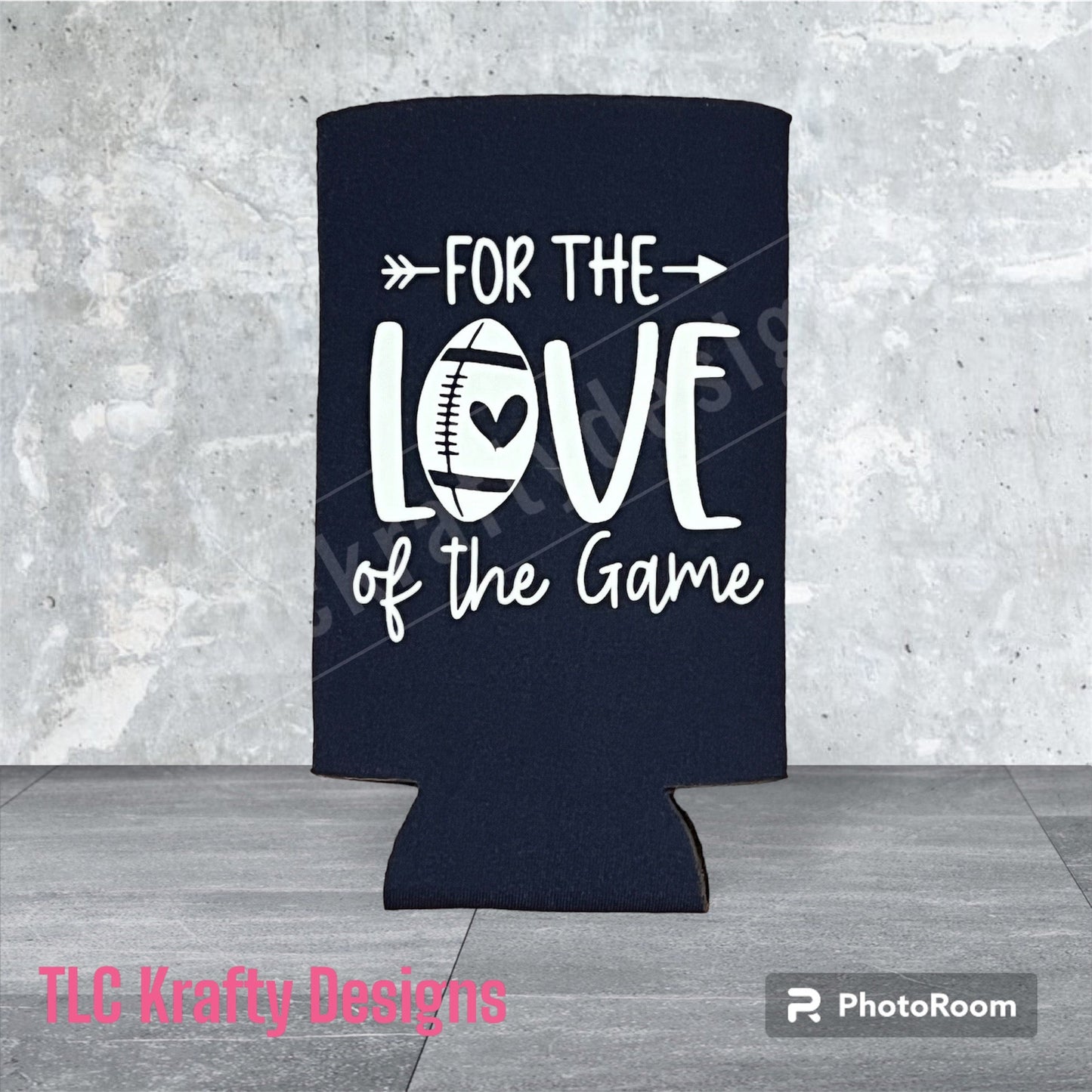 For the Love of the Game Customized Standard Koozie Can holder