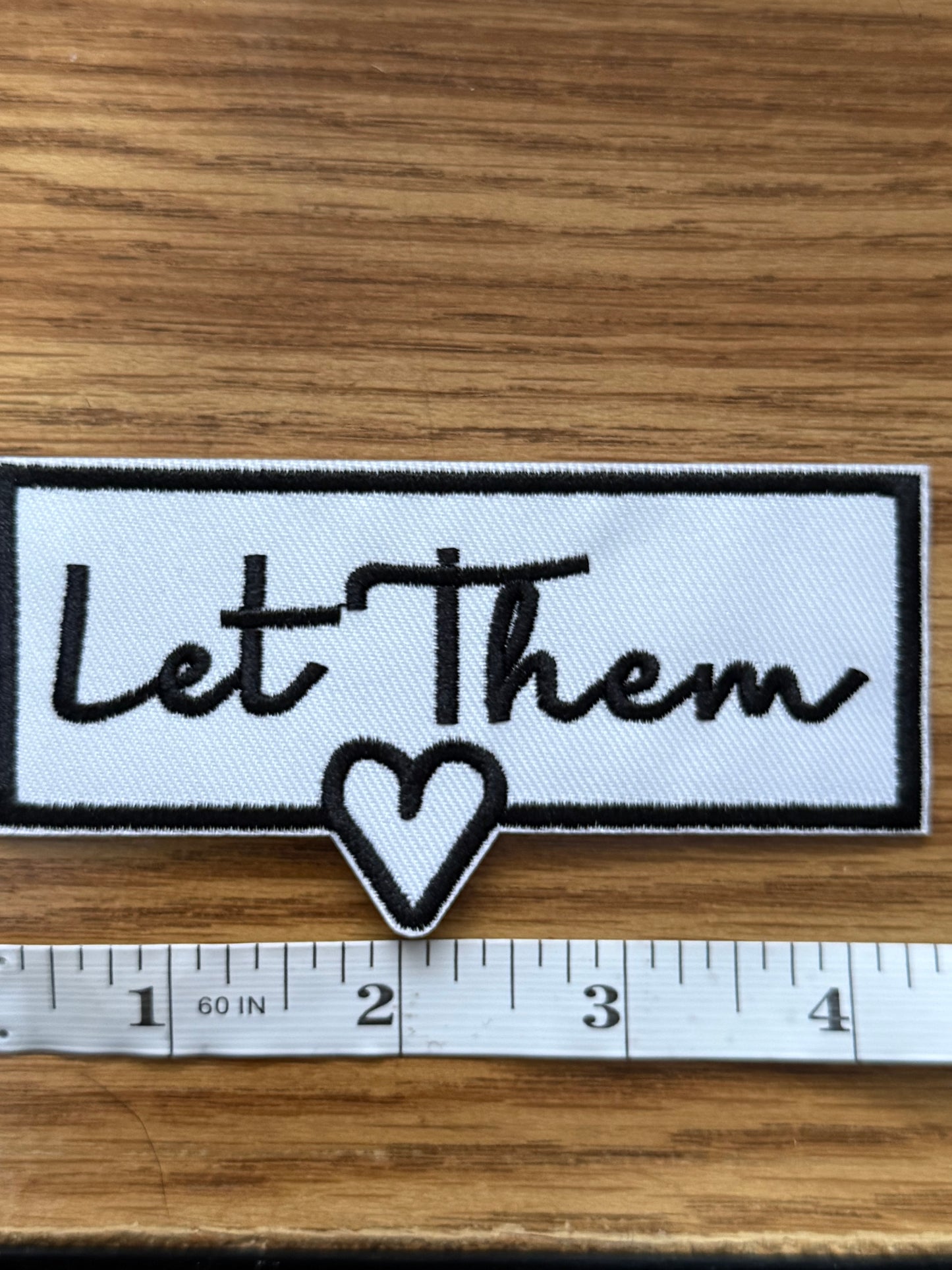 “Let Them” Foam Trucker Hat – Embroidered Patch Hat