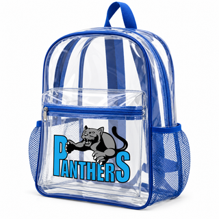 Maplewood Heights Panthers Clear Backpack – Custom School Spirit Bag