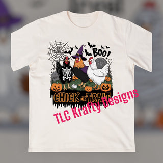 Chick or Treat Tee – A Fun Halloween Design!