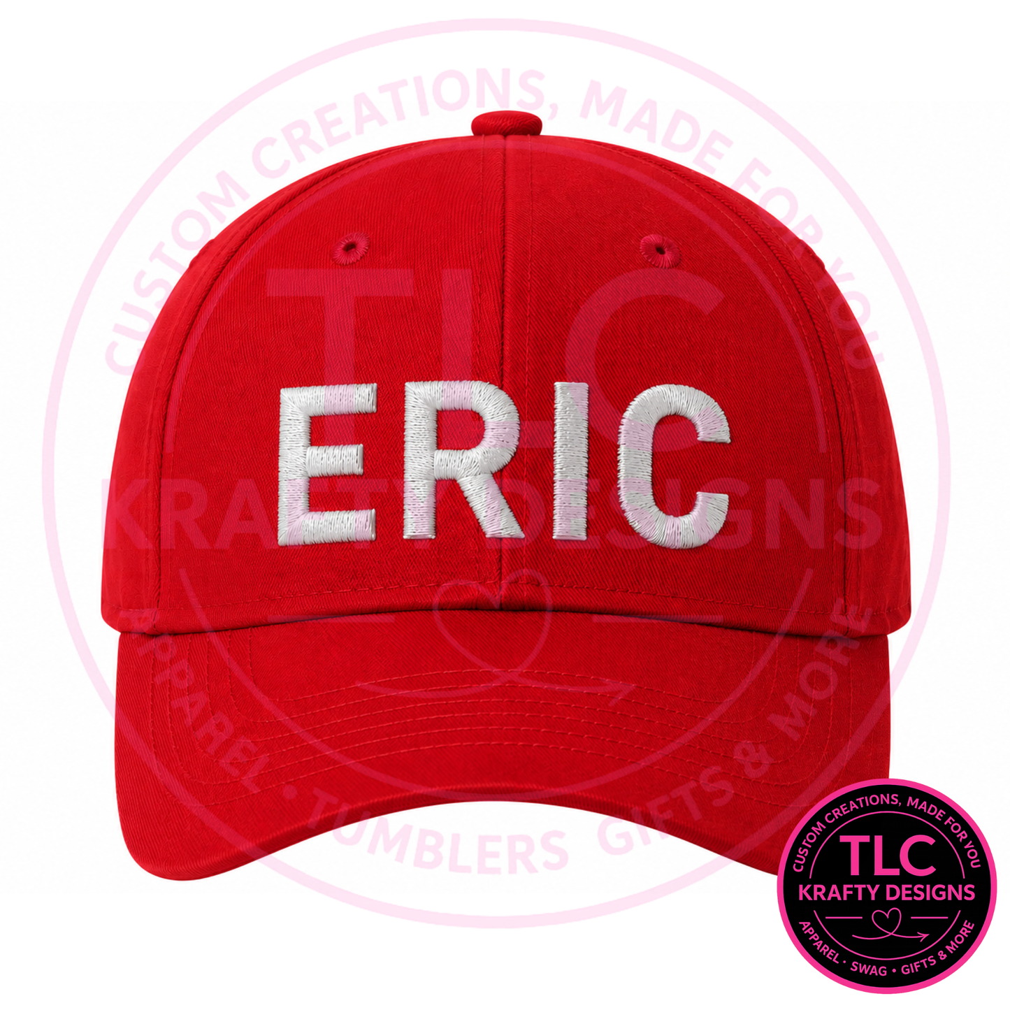 Custom Name Embroidered Hat - Allred Heating Cooling Electric Custom Business Wear